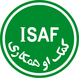 Official logo of the ISAF