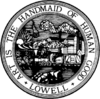 Official seal of Lowell, Massachusetts