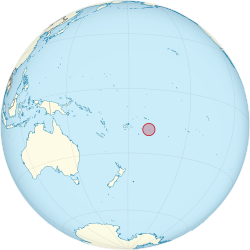 Location of Niue