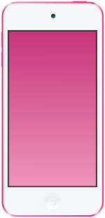 Pink iPod touch 6th generation.svg