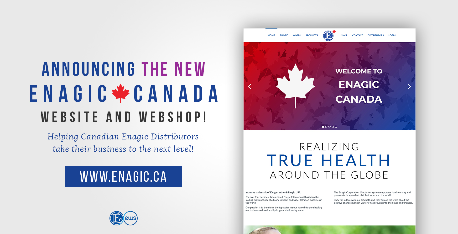 Enagic Canada new site!