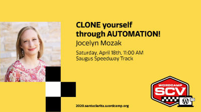 Jocelyn Mozak: CLONE yourself through AUTOMATION!