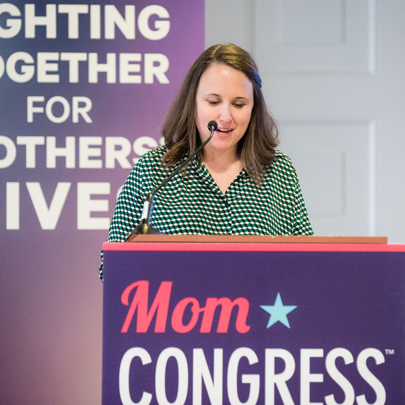 Joy Burkhard, Executive Director of 2020 Mom