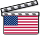 United States film clapperboard.svg