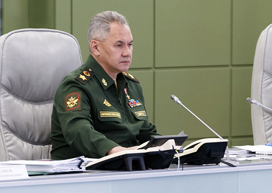 Russian Defence Minister carried out teleconference with leadership of Armed Forces