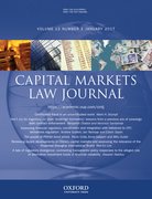 Cover for Capital Markets Law Journal - 17507227