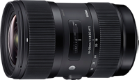 Sigma 18-35mm F1.8 DC HSM preview updated with lens test data