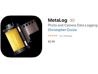 MetaLog iOS App makes it easy to record metadata for your film photography