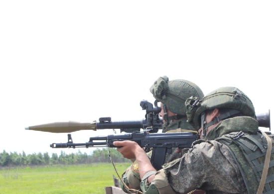 В общевойсковой армии ВВО, дислоцированной в Бурятии, завершились сборы с гранатометчиками