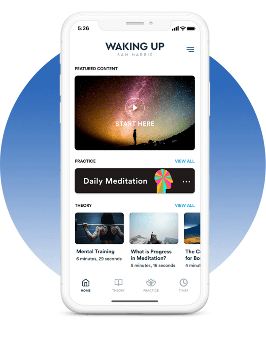 Waking Up App screenshot