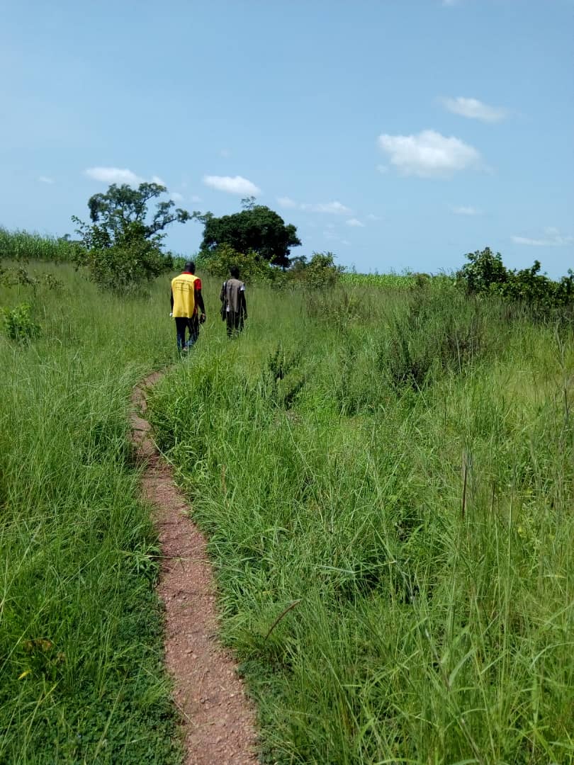 Some villages are sparsely populated meaning long distances between households