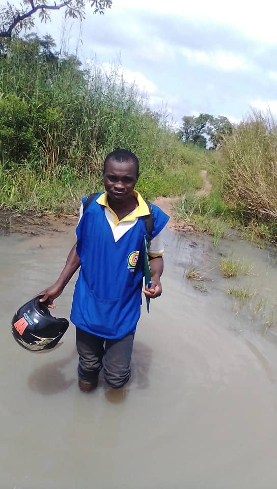 Roads are hard to access and flooded during rainy season