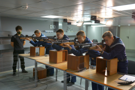 Для воспитанников 7-9 классов НВМУ завершился фестиваль «Готов к труду и обороне»