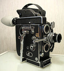 16 mm spring-wound Bolex H16 Reflex camera