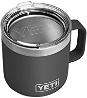 YETI Rambler 14 oz Mug, Stainless Steel, Vacuum Insulated with Standard Lid