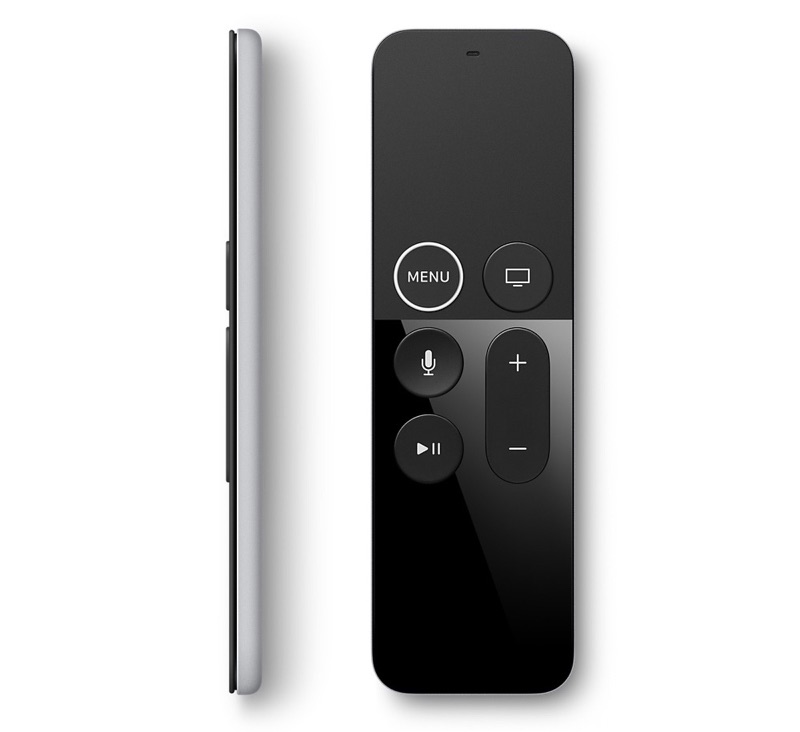 Siri Remote vernieuwd.