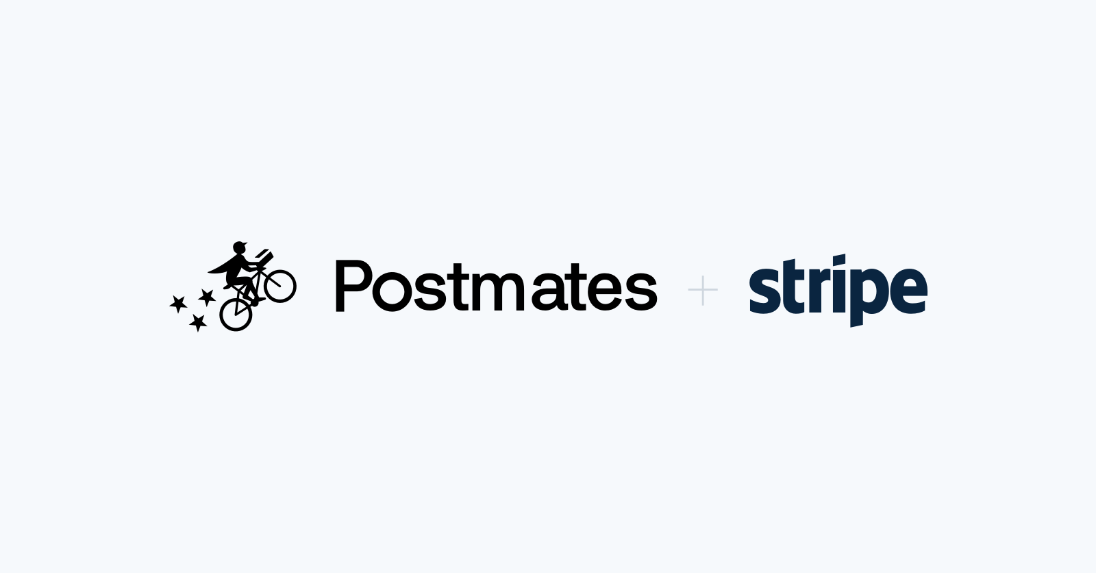 postmates and stripe logos