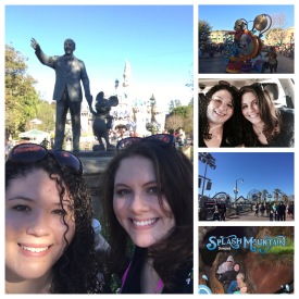 Bethany and friends at Disneyland