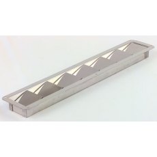 Stainless Steel Slotted Vent - 6 Slot Narrow