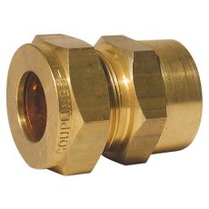 Female Stud Couplings 3/8 Tube x 3/8 BSP Parallel