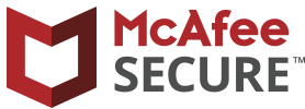 McAfee Secure logo