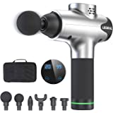 Massage Gun, Portable Body Muscle Massager 20 Speeds Handheld Percussion Massager Gun, Professional Deep Tissue Massager Legi