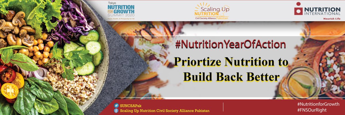 For resilience to build back better, it is imperative to urgently address #Malnutrition. The government's policy, financial commitments and actions are key to ending all forms of malnutrition

#NutritionYearOfAction #Nutritionfor #FNSOurRight #healthyfood #healthyliving
