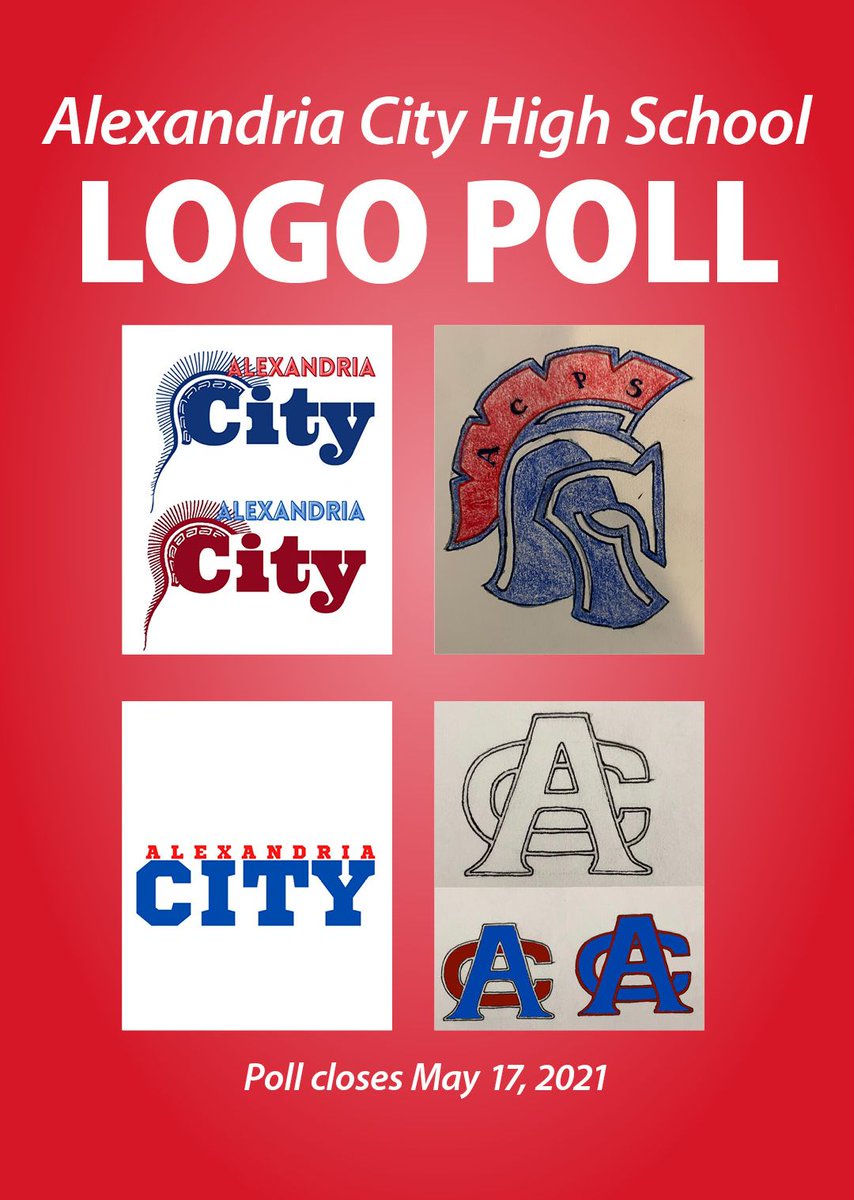 Alexandria City High School Logo Poll