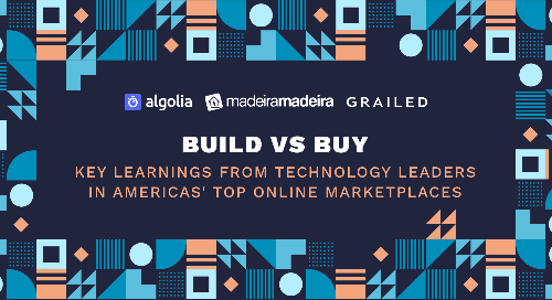 illustration for: 'Build vs. Buy: Key learnings from tech leaders of America's top online marketplaces'"