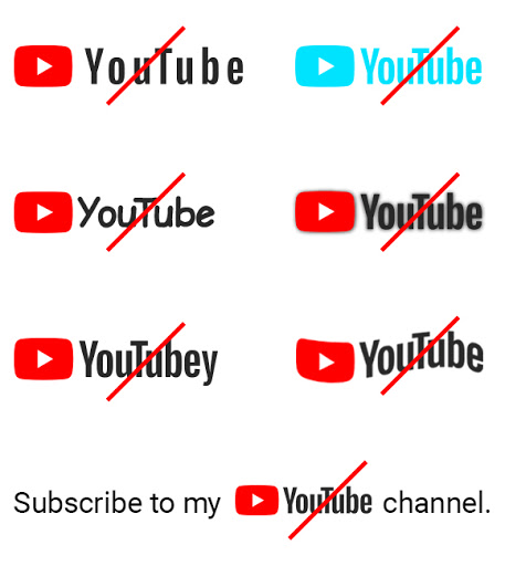 Common mistakes when implementing YouTube logos