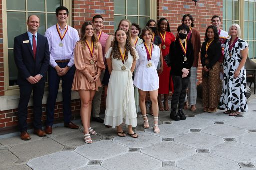 The FSU Honors Program held its first in-person medallion ceremony since Fall 2019 on Tuesday, July 27. (University Honors Program)