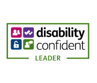 Disability Confident leader logo