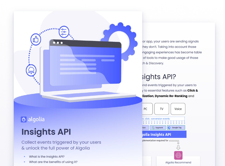 Build dynamic online experiences with Insights API