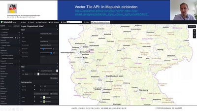 SmartMapping: Amtliche Daten als VectorTiles