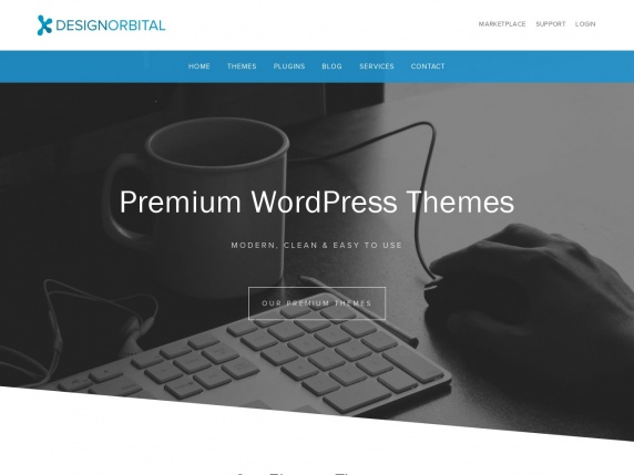 DesignOrbital homepage