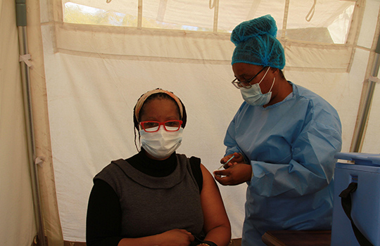 covid vaccine Harare, Zimbabwe