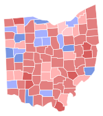 1914 United States Senate election in Ohio results map by county.svg