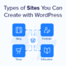 Popular Types of Websites You Can Create with WordPress