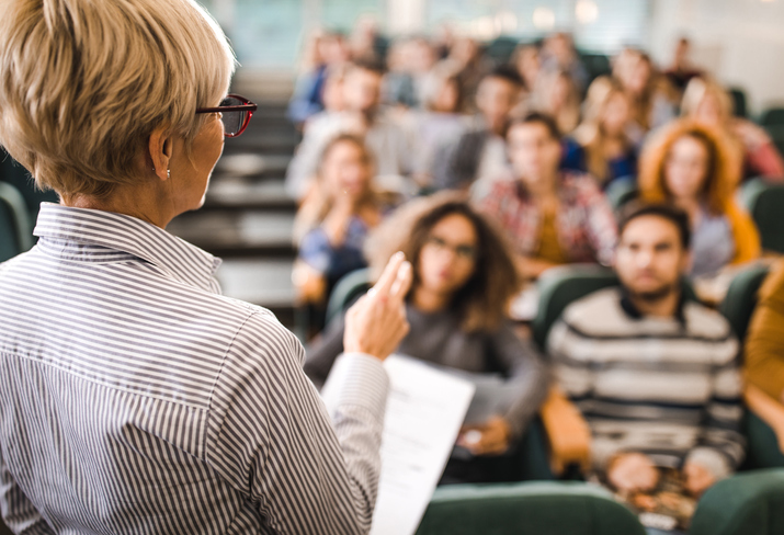 Professor In Class