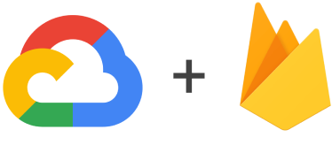 Google Cloud and Firebase logos