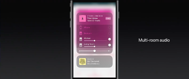 Multi-room audio in AirPlay 2.