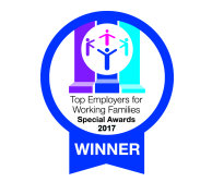 Working families - Top 30 employer logo