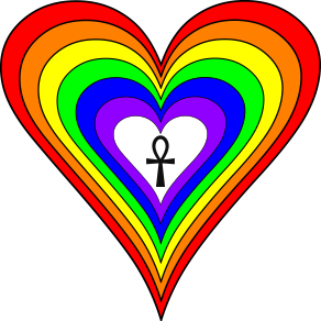 Ankh Rainbow Heart.svg