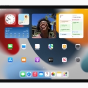 Grote widgets iPadOS 15