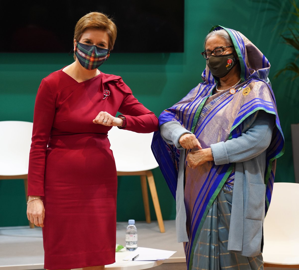 First Minister Nicola Sturgeon meeting with Bangladesh Prime Minister Sheikh Hasina