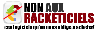 Logo Non aux racketiciels