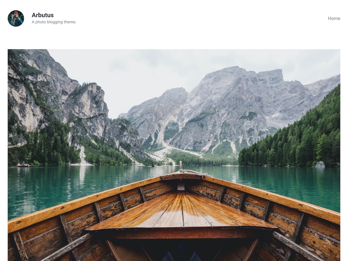 Arbutus is a simple blogging theme that supports full-site editing. It comes with a set of minimal templates and design settings that can be manipulated through Global Styles.