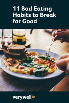 Find out how long it takes to break a bad eating habit and how to fix the most common bad habits that lead to weight gain and other problems. Healthy Eating Habits, Keeping Healthy, Healthy Fats, Healthy Life, Healthy Living, Healthy Recipes, Healthy Snacks, Vegetarian Recipes, Paleo Diet Plan