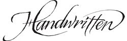 Label for Handwritten Wines