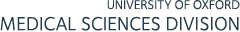 Medical Sciences Division, University of Oxford footer logo